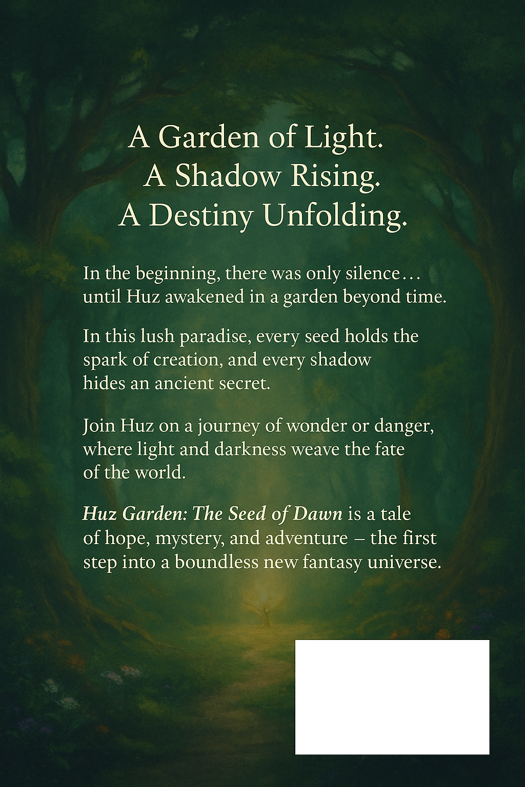 Huz Garden 1 Back Cover